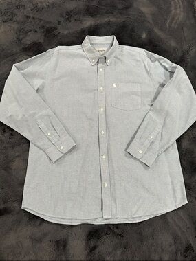 Carhartt WIP Work In Progress Men’s Light Blue Button-Down Oxford Shirt XXL